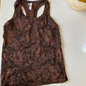 Athleta momentum floral tank. Size small. Racerback